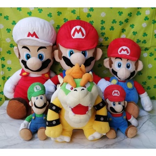 พร้อมส่ง 🌻 ตุ๊กตา มาริโอ้ คุปปะ หลุยส์ มังกรโยชิ Super Mario (スーパーマリオ) ของแท้