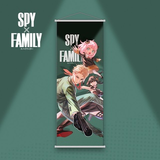 โปสเตอร์ภาพวาดผ้า ลาย SPY×FAMILY DARLING in the FRANXX สําหรับแขวนตกแต่งบ้าน