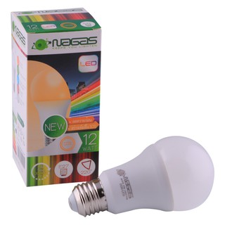 หลอด LED ECO Bulb 3000K 12W WW E27 NAG หลอดไฟภายในบ้านเอนกประสงค์