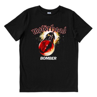 หัวมอเตอร์ - BOMBER | เสื้อยืด พิมพ์ลายวงดนตรี | Merch เครื่องดนตรี | Unisex | วงดนตรีเมอร์ช | เสื้อยืด พิมพ์ลายดนตรี | หินหนัก