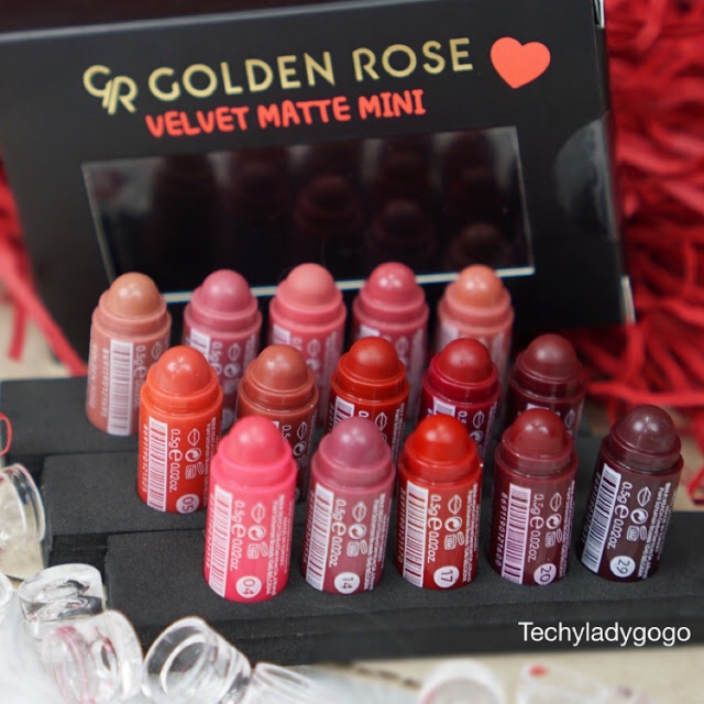 Golden Rose Velvet Matte Mini