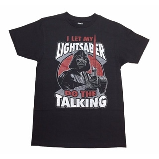 ขายดี!ขายดี เสื้อยืดคลาสสิก พิมพ์ลาย Moie Darth ader Let My Lightsaber Licensed KIlhnl71PCionm86 สําหรับผู้ใหญ่S-5XL