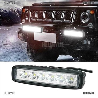 Hely❤โคมไฟตัดหมอก LED 18W 6 นิ้ว 4WD UTE SUV สําหรับรถออฟโร้ด รถออฟโร้ด