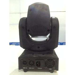 ไฟ LED Moving Head ไฟหมุนมูฟวิ่งเฮด DMX สามารถปรับหมุนได้รอบตัว ทุกทิศทาง ไฟ เปลี่นสีได้