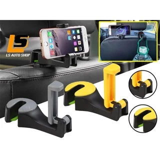 LEOMAX แท่นวางมือถือ ที่วางมือถือ LS-6312 ที่จับมือถือ แขวนเบาะ G01 ถาดอ่อน ถาดแข็ง LION MH-603
