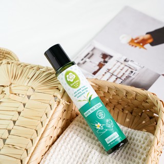 น้ำมันนวดอโรมา ไทยเนเชอรัล มาสสาจออยล์จันทร์หอม กลิ่นชาขาว ขนาด100 ml. JAN HOM THAI NATURAL AROMA MASSAGE OIL  WHITE TEA