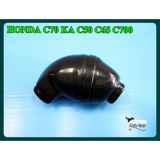 HONDA C70 KA C50 C65 C700 RUBBER INTAKE PIPE  // ยางท่อไอดี กระเพาะหมู ยางต่อหม้อกรอง