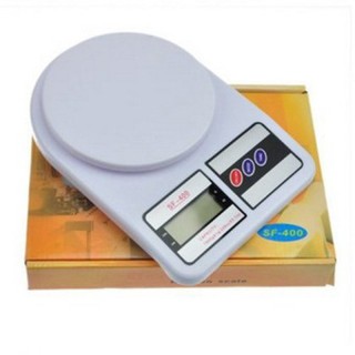 vipsupplyphuket Electronic Kitchen Scale Max 7 Kg. รุ่น SF-400 - สีขาว