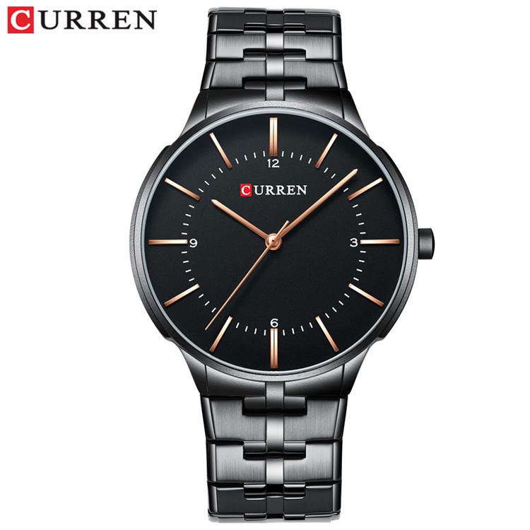 Top Luxury Brand CURREN Fashion Military Quartz Watch Men Sports Wrist Watch Wristwatches Clock Hour Male Masculino