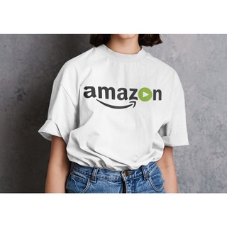 คอตต้อนคอกลมเสื้อยืด Unisex รุ่น Amazon Edition T-Shirt สวยใส่สบายแบรนด์ Khepri 100%cotton comb รีดทับลายได้เลย ไม่ยืดไม