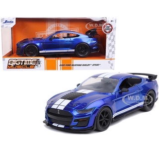 โมเดลรถเหล็ก 1/24 2020 Ford Mustang Shelby GT500 [JADA]