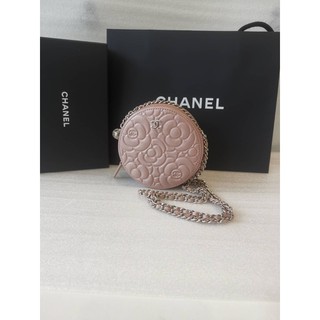 New Chanel Round Bag Holo 283 อุปกรณ์ ถุงผ้า การ์ด แคร์บุ๊ค ถุงกระดาษ สำเนาใบเสร็จ