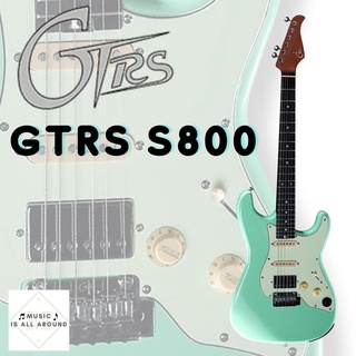 กีตาร์ไฟฟ้า GTRS S800 + GTRS GWF4 Wireless Footswitch-Surf Green