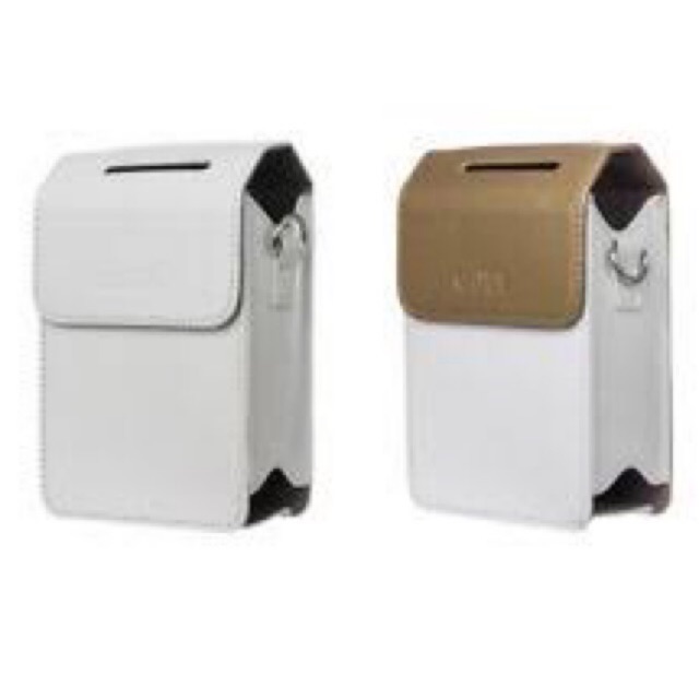 Instax Sp2 case เคสใส่เครื่องปริ๊นท์ พร้อมสายคล้อง ยี่ห้อCaiul sp2 pu bag