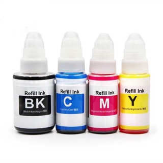 หมึกเติม/หมึกพิมพ์ หมึกCanon GI-790 Premium Refill Ink  ดำ135ml./สี70ml.สำหรับ Canon G ทุกรุ่น