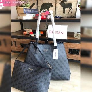 GUESS VIKKY LARGE SHOPPER LOGO ของแท้ ราคาถูก