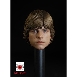 So - Toys 1 / 6 Scale Luke Skywalker โมเดลหัวหุ่น Pvc 12 นิ้วของเล่นสําหรับเด็กผู้ชาย