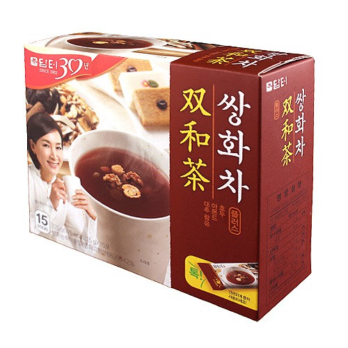 Damteo ชา Ssanghwa เกาหลี 15T / 50T รวมพุทราอัลมอนด์วอลนัท