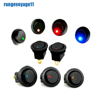สวิตช์ไฟ Led 12v สําหรับรถยนต์ 1 ชิ้น