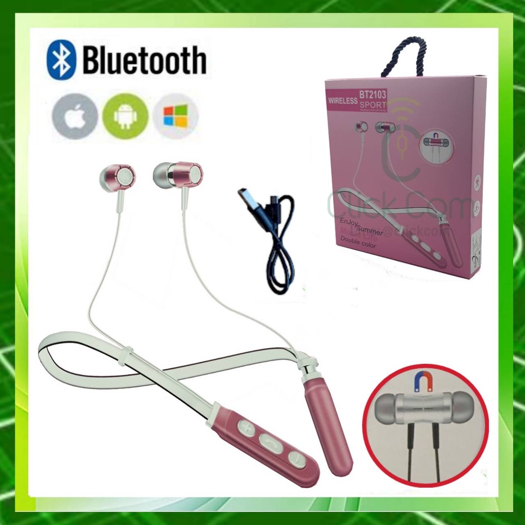 หูฟังบลูทูธ Wireless Smart Sport Stereo รุ่น BT2103