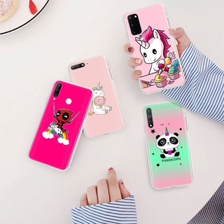 เคสใส แบบนิ่ม ลายการ์ตูนยูนิคอร์น ML-52 สําหรับ Realme 10 Pro 9 Plus C30S C55 C35