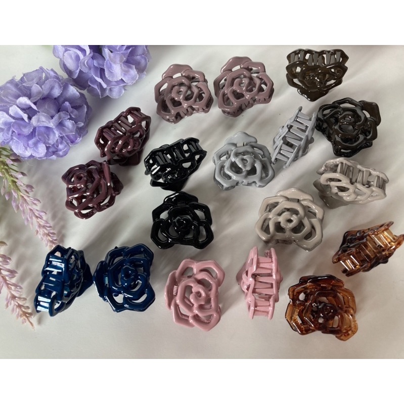 กิ๊บหนีบผมเกาหลี Rose  นำเข้าจากเกาหลี ของแท้ คุณภาพเยี่ยม สวยมาก หนีบง่าย ใช้ดี  Made in Koreaของแท้ ราคา ถูกที่สุด ดีลบีเคเค แกลเลอรีภาพที่ 4