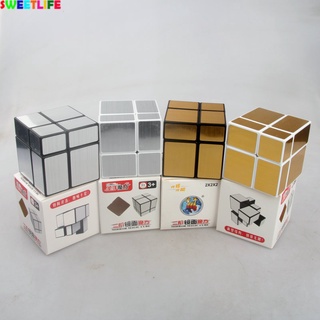 Shengshou ของเล่นลูกบาศก์ปริศนา 2x2 กระจกสําหรับเด็กและคนรัก