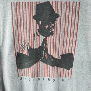 เสื้อยืดมือสอง Usa เสื้อวง UNDERGROUND OverSize 3XL.อก28/ยาว31