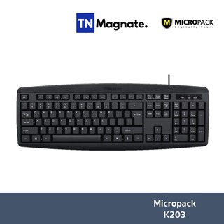 [คีย์บอร์ด] Micropack K203 Black