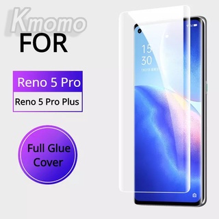 ตัวป้องกันหน้าจอกระจกนิรภัยแบบใส UV แบบเต็มกาว UV Full Liquid OPPO Find X X2 Pro Reno4 Reno5 Pro 3 5G Find X Reno 3 Pro X2 Pro