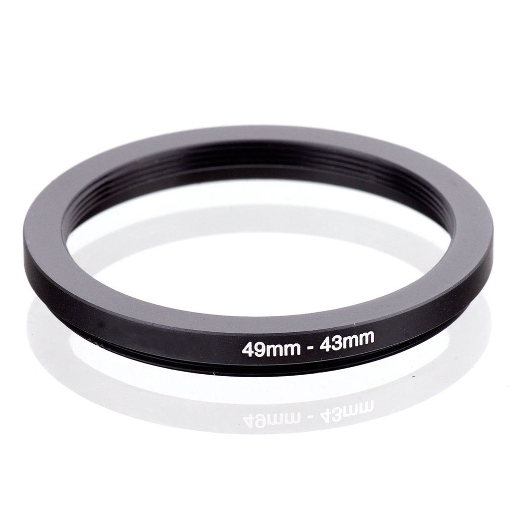 Aluminum Alloy 52mm Lens Adapter Ring Uv Cpl Filter Step Up Ring Kit
