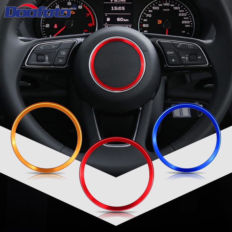 Decorative Stick Steering Wheel Rings Center Accessories Covers Case ...