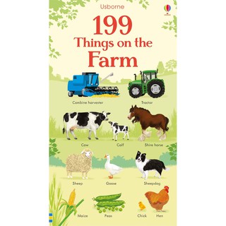 DKTODAY หนังสือ USBORNE 199 THINGS ON THE FARM (AGE 2+)