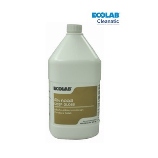 Ecolab(เอ็กโคแลบ) PE839-801130ดีพกลอส: ผลิตภัณฑ์ขัดเงาเฟอร์นิเจอร์ (3.8 ลิตร)