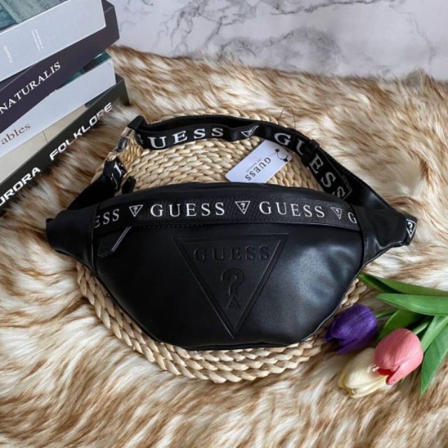 กระเป๋า คาดอก คาดเอว Guess แท้💯 outlet สีดำ ผู้หญิง