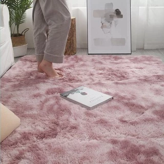 Qpio พรมปูพื้นห้อง พื้นพรมกันลื่น carpet living room พรมนุ่มๆ พรมสบาย พรมเช็ดเท้า พรมห้องนอน พรมสไตล์นอร์ดิค มี 6 ขนาด