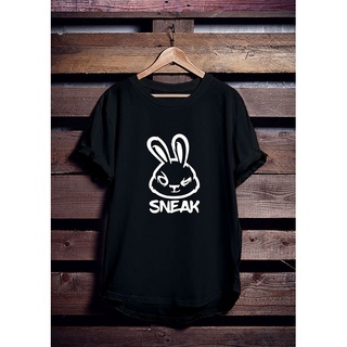 เสื้อยืดผ้าฝ้าย เสื้อยืด พิมพ์ลาย Sneak Motif Distro สําหรับผู้ชาย และผู้หญิง