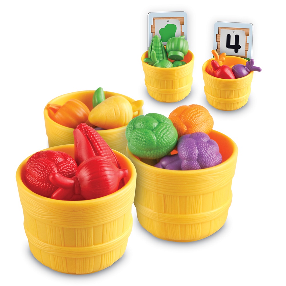 Learning Resources لعبة فرز الخضروات Veggie Farm ‏(3+) — صورة 3