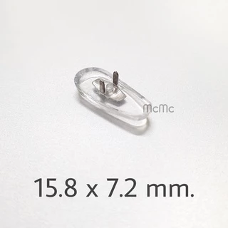 แป้นจมูกแบบหนีบ สำหรับแว่นตา แป้นจมูก PVC แว่นตา แว่น
