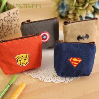 VALENTINE13 Creative Marvel Purses Boys Zipper Coin Bag League of Heroes Pouch Gift Hero Wallet Coin Purses Key Storage Bank Card Bag Girl Change Wallet