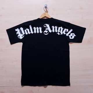 เสื้อยืดผู้ P X LM ANGELS BASIC เสื้อยืด คุณภาพดี สีดํา ของแท้ S-5XL