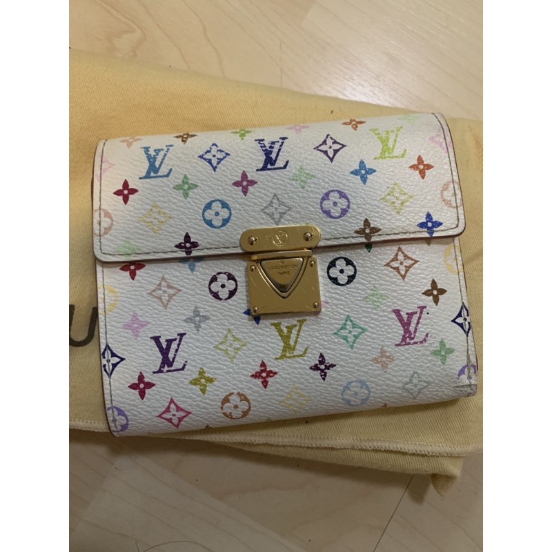 กระเป๋าสตางค์ LV Muticolour มือสอง