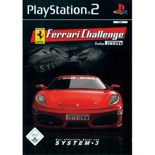 แผ่นเกมส์ Play Station2 PS2 Ferrari Challenge Trofeo Pirelli ( 1 DVD )