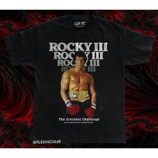 เสื้อยืด พิมพ์ลายภาพยนตร์ Rocky III ขนาดใหญ่