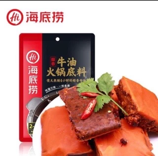 ซุปหม่าล่า Haidilao (海底捞火锅底料) ขนาด 150g หม่าล่าเป็นรสเนื้อนะคะ ซุปหม่าล่าสำเร็จรูป