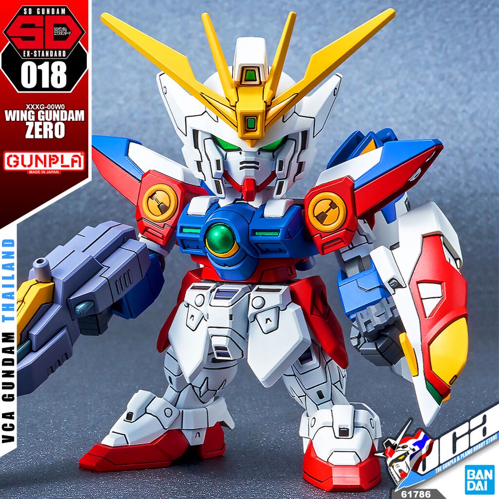 VCA 8️⃣ BANDAI GUNPLA SD EX-STANDARD SDEX WING GUNDAM ZERO ประกอบ หุ่นยนต์ โมเดล กันดั้ม กันพลา ของเล่น