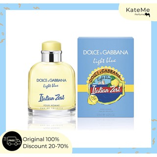 Dolce &amp; Gabbana Light Blue Italian Zest Pour Homme EDT 125 ml.