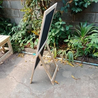 กระดานไม้สูง 100-120cm กระดานเมนู กระดานดำ