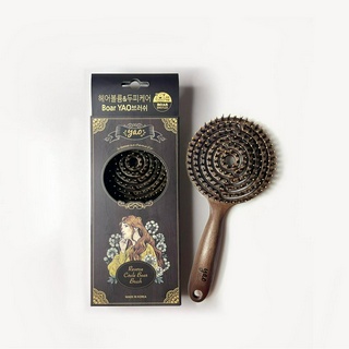 Yao Hairbrush Reverse Circle Boar Brush เยาว์ หวีขนหมูป่า บำรุงเส้นผม