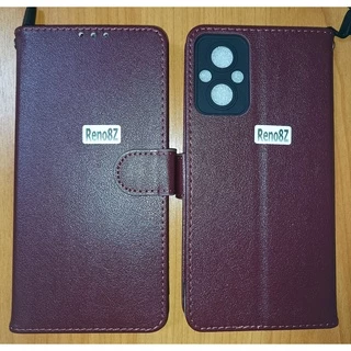 เคสฝาพับ ล็อค สำหรับ OPPO Reno 12Pro Reno13Pro 14F 12F 13F 11F 14Pro Reno11Pro 10 6Z 7Z 8T 8Z 4 5 3Pro 7Pro 5Pro 2F 4Z